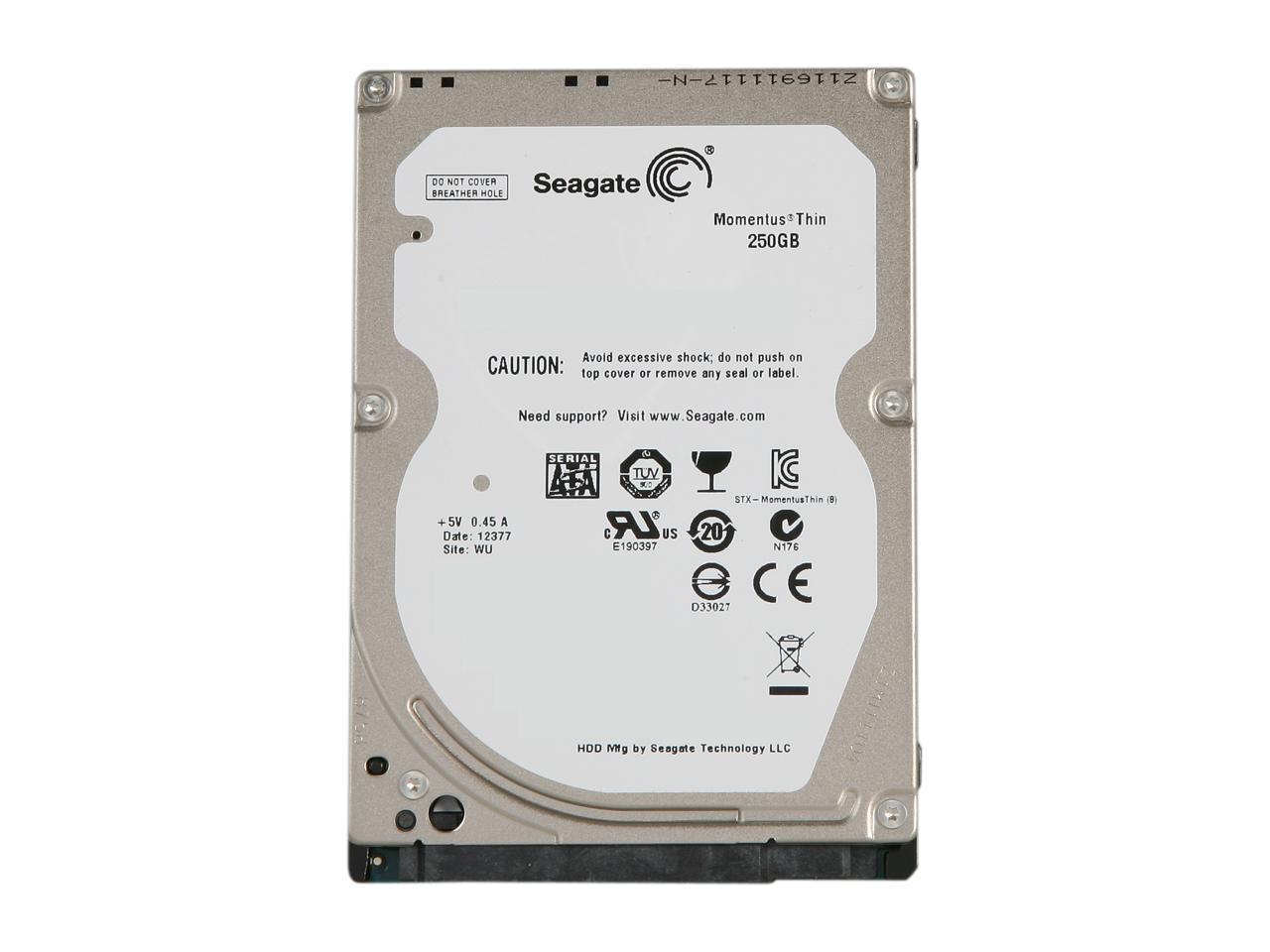 Seagate Momentus Thin St250Lt003 250Gb 5400 Rpm 16Mb Cache Sata 3.0Gb/S 2.5" Internal Notebook Hard Drive