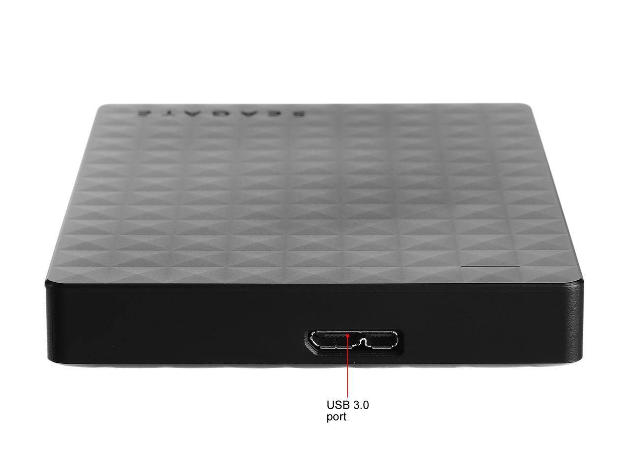 Seagate Portable Hard Drive 2Tb Hdd - External Expansion For Pc Windows Ps4 & Xbox - Usb 2.0 & 3.0 Black (Stea2000400)