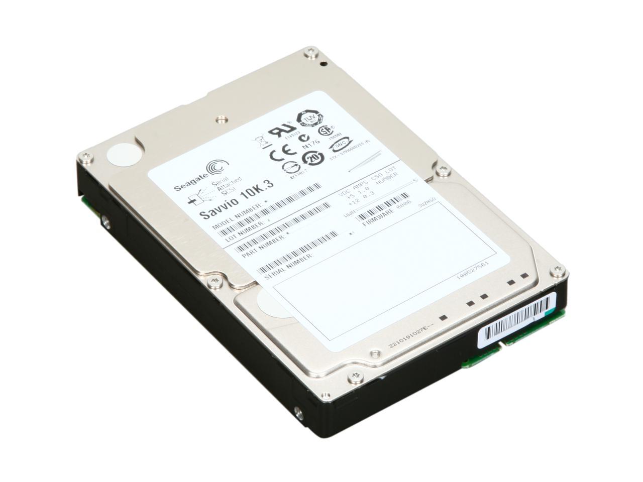 Seagate Savvio 10K.3 St9146803Ss 146Gb 10000 Rpm 16Mb Cache Sas 6Gb/S 2.5" Internal Enterprise Hard Drive Bare Drive
