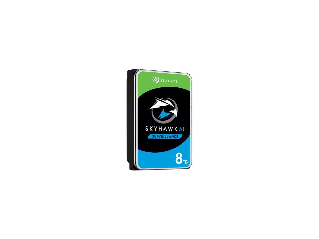 Seagate SkyHawk AI ST8000VE001 8 TB Hard Drive - 3.5 Internal - SATA (SATA/600)"