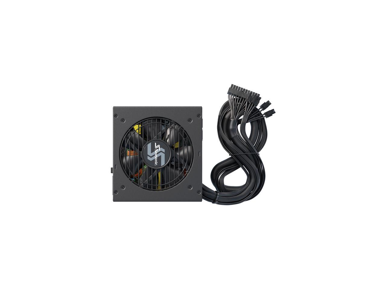 Seasonic Focus Gm-550, 550W 80+ Gold, Semi-Modular, Fits All Atx Systems, Fan Control In Silent