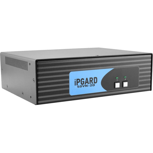 Secure 2-Port Dual-Head DVI KVM Switch - 4K Enterprise Desktop Solution | Smart-AVI SDVN-2D