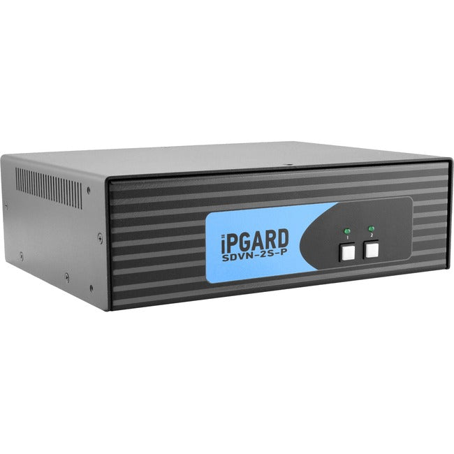 Secure DVI KVM Switch - 2-Port Single-Head CAC Ready | SDVN-2S-P