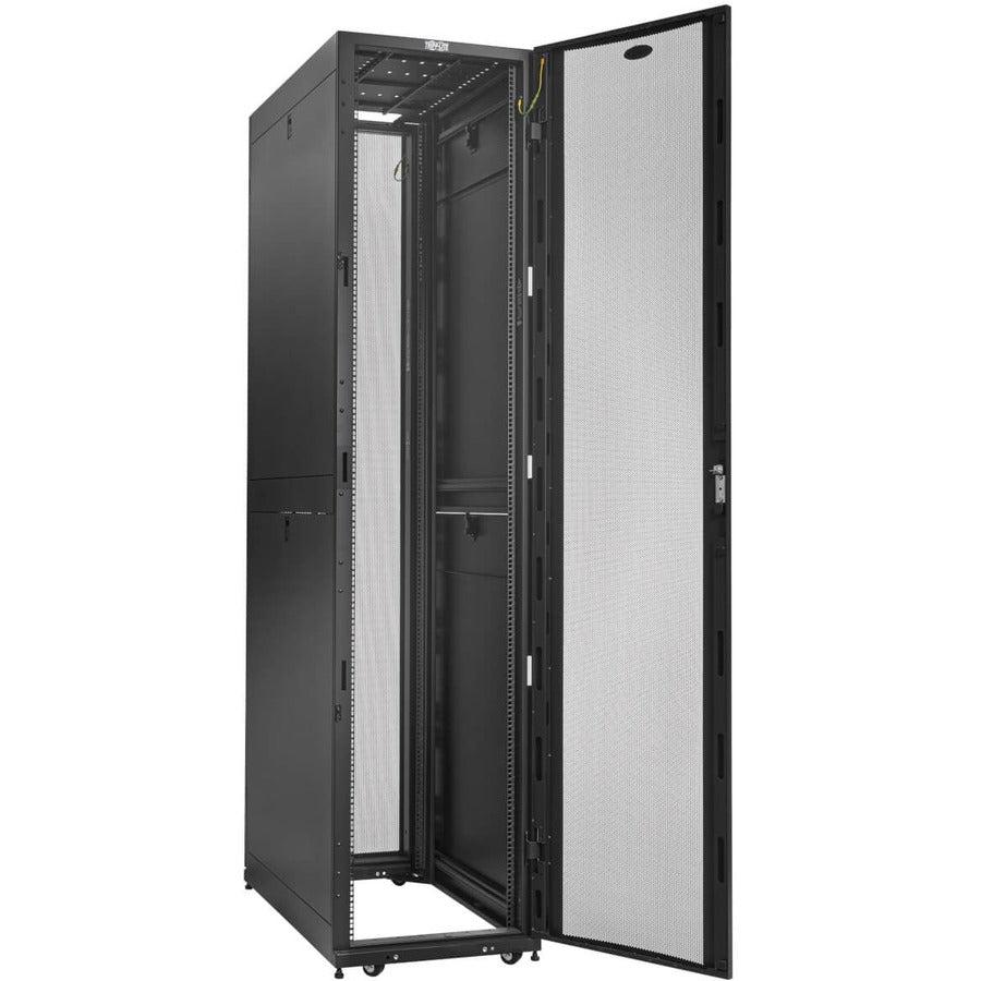 Server Rack Enclosure - 52U Standard-Depth Heavy Duty Cabinet | Tripp Lite SR52UB