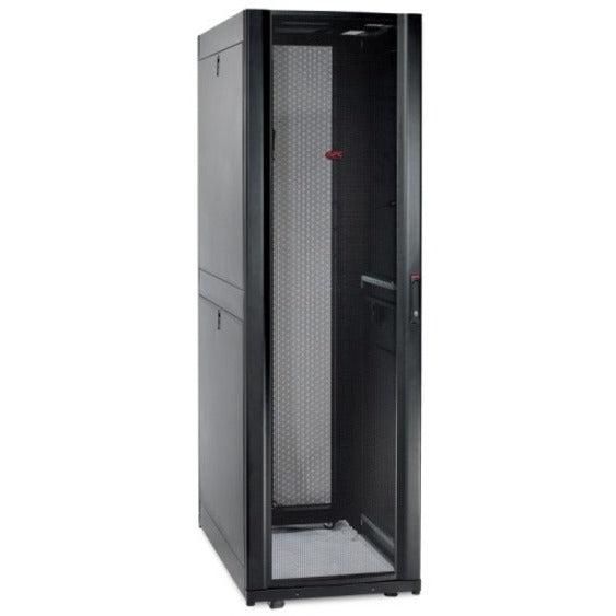 Server Rack Enclosure - NetShelter SX 45U Black Data Center Cabinet | APC AR3105
