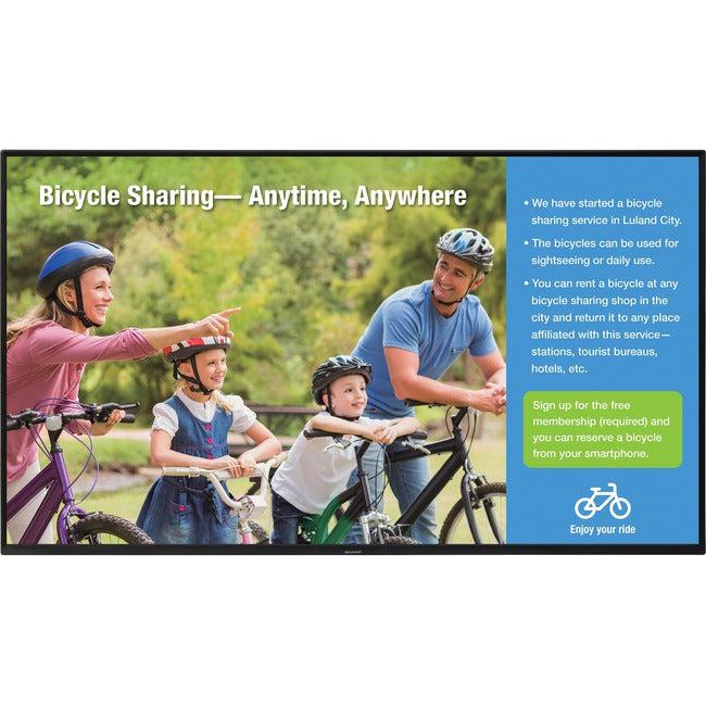 Sharp 4T-B80CJ1U Digital Signage Display