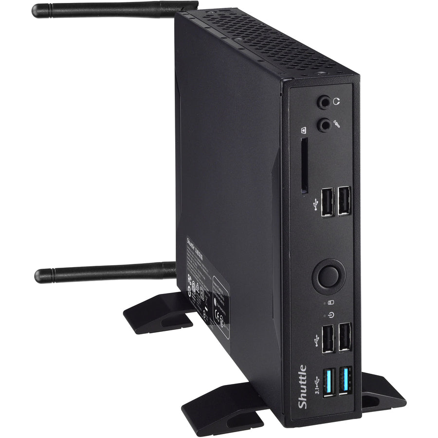 Shuttle XPC slim DS10U Barebone System - Slim PC - Intel Celeron 4205U 1.80 GHz