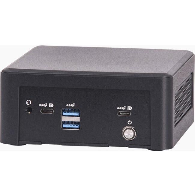 SimplyNUC Topaz 2 i7 NUC12TZi7 Desktop Computer - Intel Core i7 12th Gen i7-1260P Dodeca-core (12 Core) - 16 GB RAM DDR4 SDRAM - 512 GB M.2 PCI Express 3.0 SSD - Mini PC 91M-F9G4-0B1
