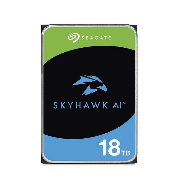 SkyHawk AI 18TB - Video Surveillance Hard Drive for NVR Systems | Seagate ST18000VE002