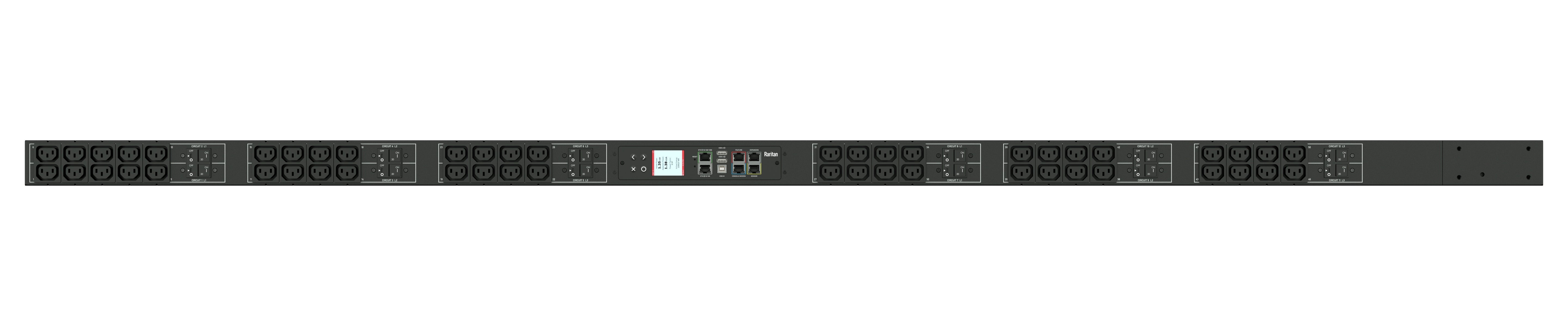Smart Power Distribution Unit - Raritan PX3-1290YU-O1V2 | Tecisoft