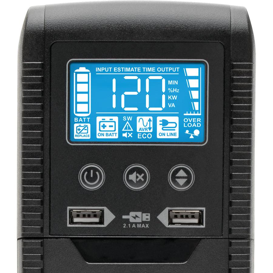Smart UPS 1500 - Tripp Lite ECO1500LCD Line Interactive UPS | TecISoft