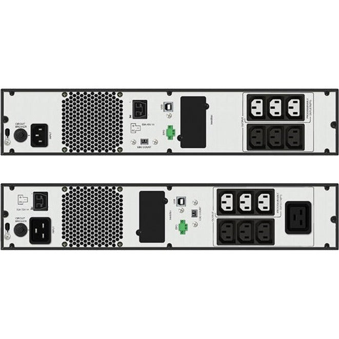 Smart UPS 1500VA - Vertiv Edge Interactive Rack Mount Battery Backup | TeCiSoft EDGE-1500IRT2UXL