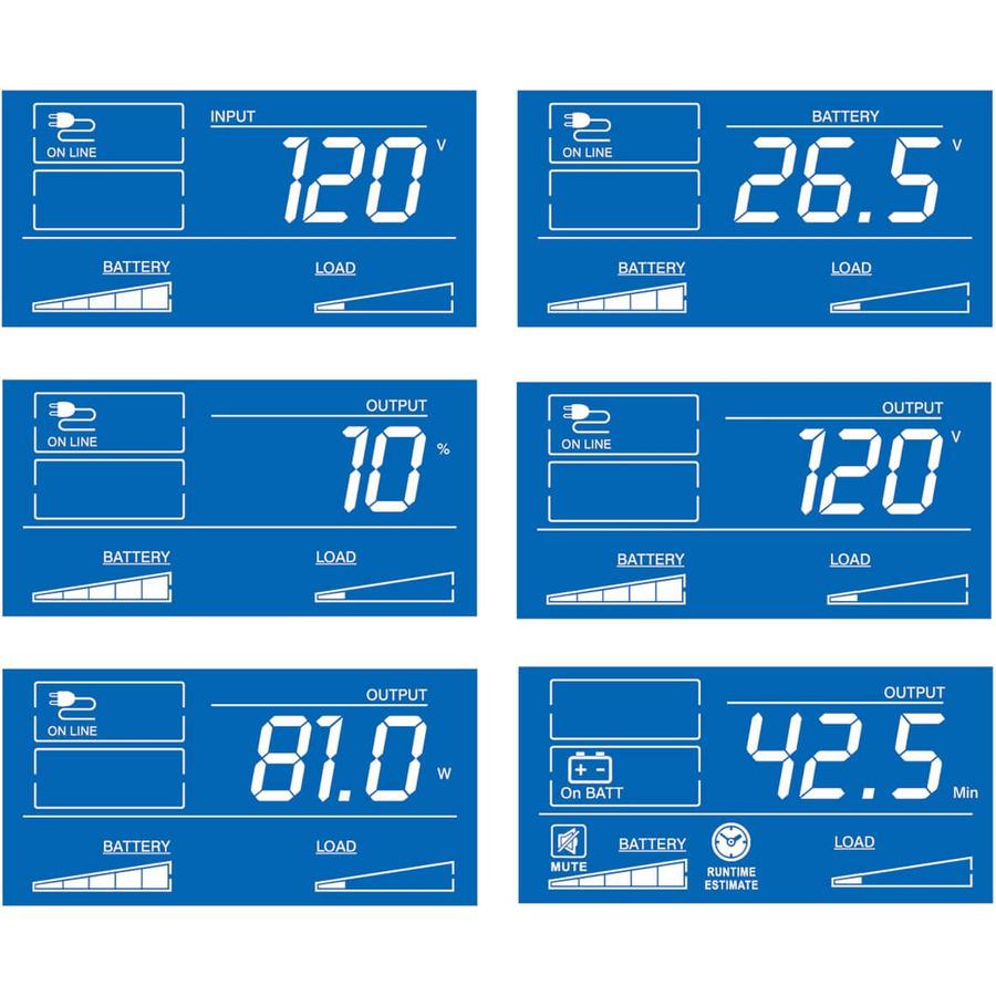 SmartPro Line-Interactive UPS - 1500VA Smart UPS LCD Display | Tripp Lite by Eaton SMART1500LCDT