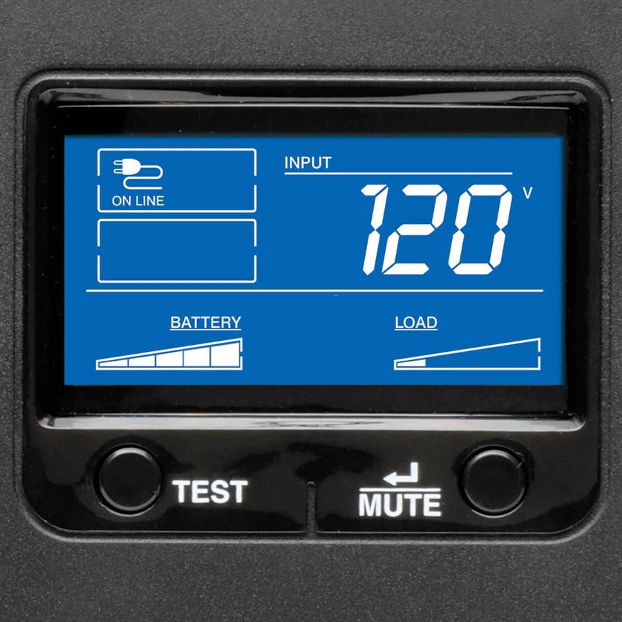 SmartPro Line-Interactive UPS - 1500VA Smart UPS LCD Display | Tripp Lite by Eaton SMART1500LCDT