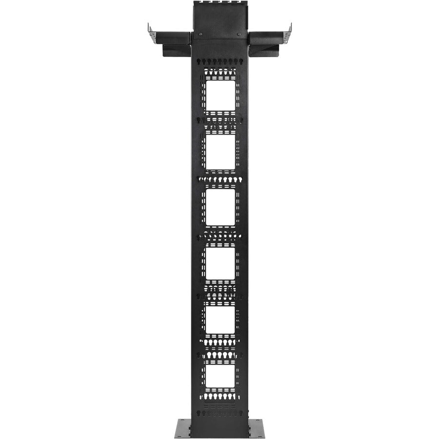SmartRack 45U Heavy-Duty 2-Post Open Frame Rack, 12-Inch Deep SR2POSTDP12HD