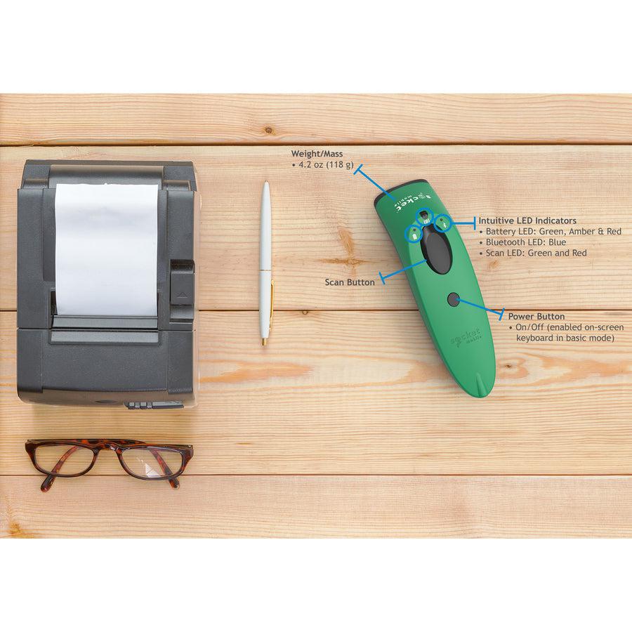 SocketScan&reg; S740, 1D/2D Imager Barcode Scanner, Green - 50 Pack CX3418-1837