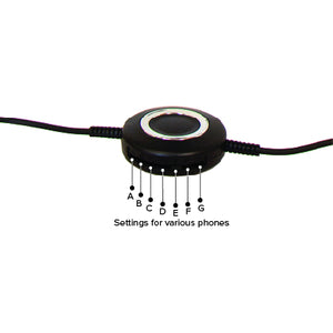 Spracht ZUM ZUMRJ9B Noise Canceling Stereo Headset - RJ9 Wired Binaural | Spracht