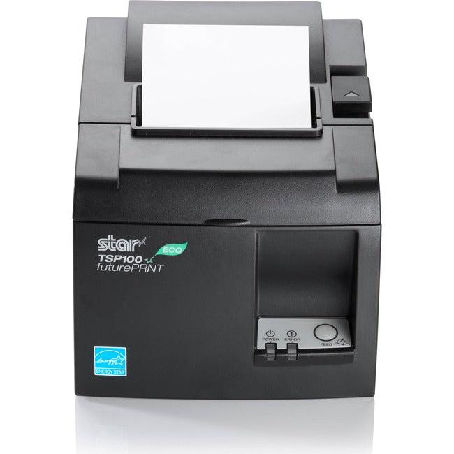 Star Micronics TSP100III Thermal Printer, Ethernet (LAN) - Cutter, Internal Power Supply, Includes Ethernet Cable, White 39472010