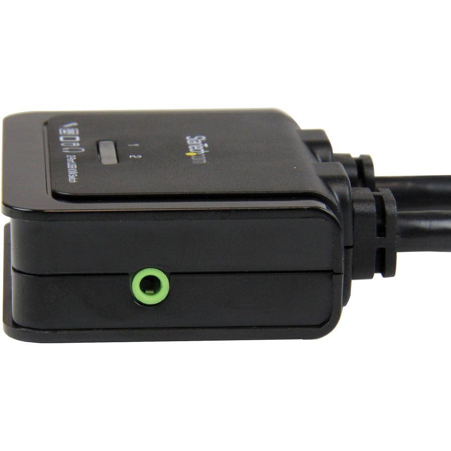 StarTech SV211HDUA 2-Port USB HDMI KVM Switch - Audio & Remote Control | TecISoft