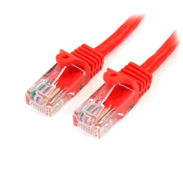 Startech.Com 10 Ft Red Snagless Category 5E (350 Mhz) Utp Patch Cable Networking Cable 3.05 M