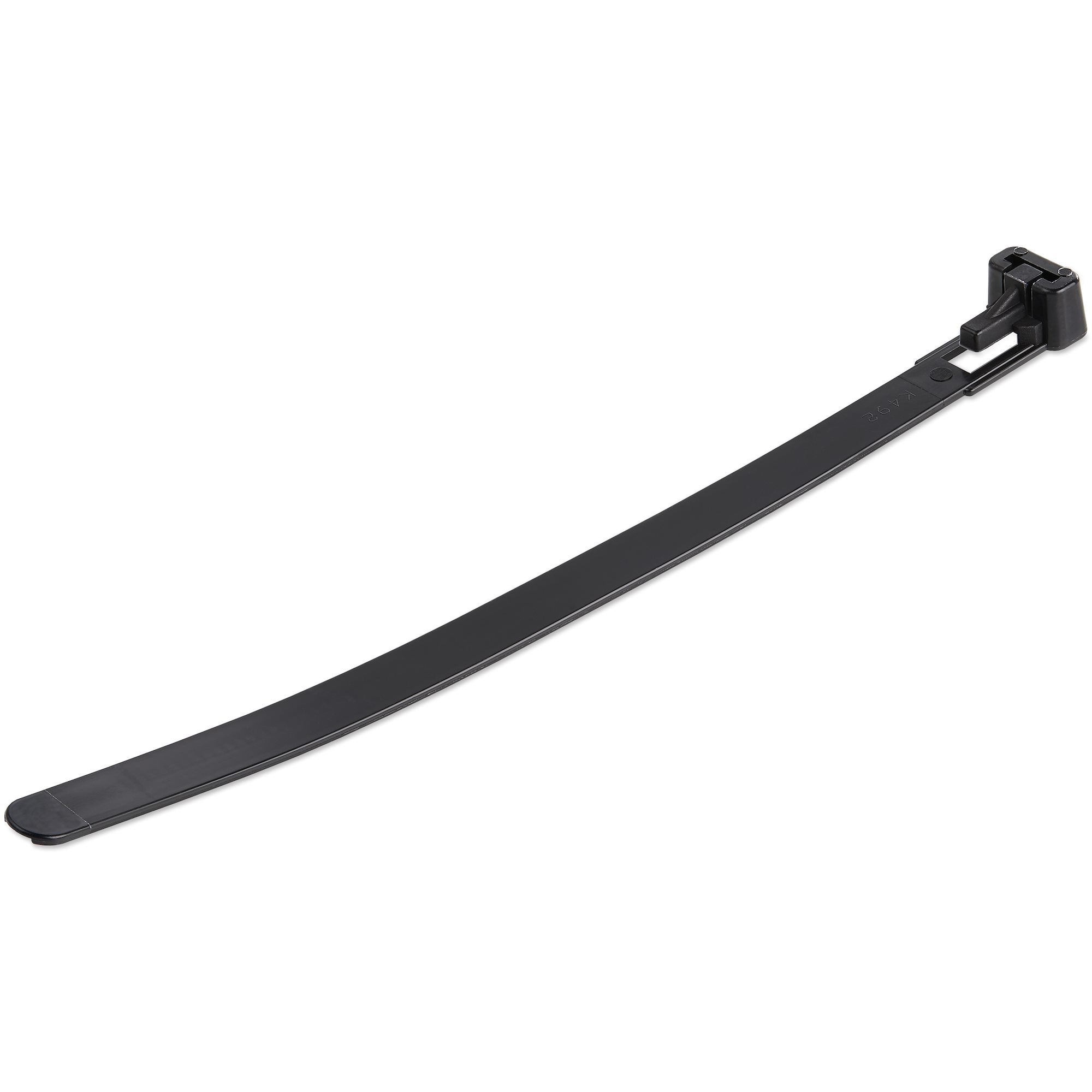 Startech.Com 100 Pack 6" Reusable Cable Ties - Black Medium Releasable Nylon/Plastic Zip Tie -