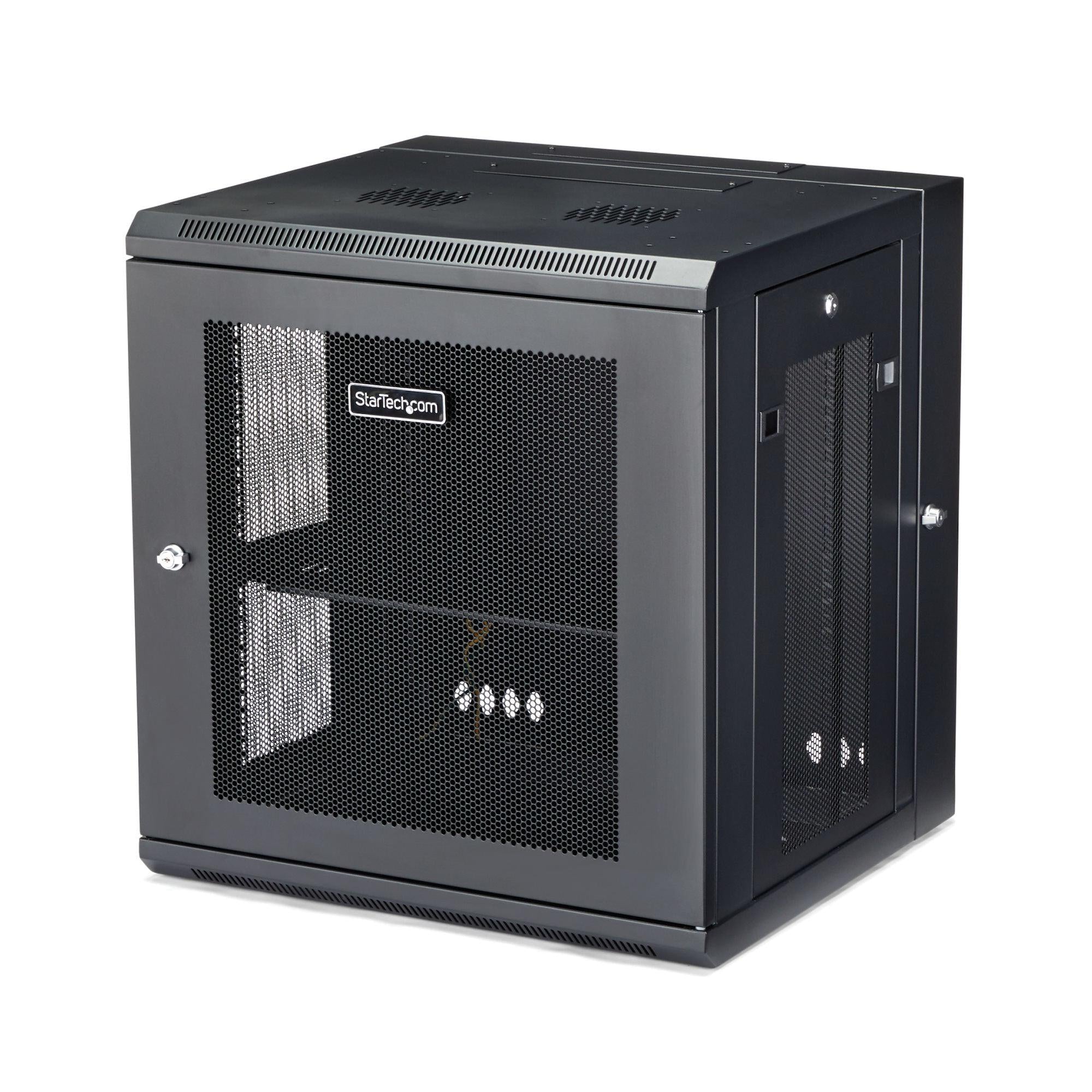 Startech.Com 12U 19" Wall Mount Network Cabinet - 16" Deep Hinged Locking It Network Switch Depth
