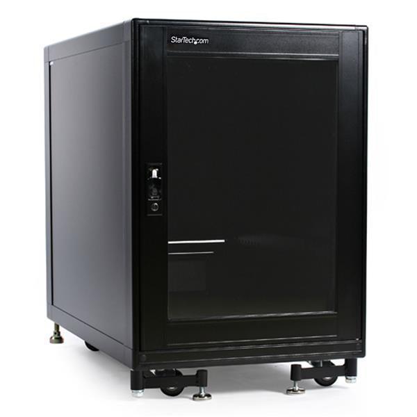 Startech.Com 15U Rack Enclosure Server Cabinet - 27.6 In. Deep - Built-In Fans