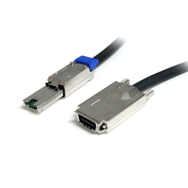 Startech.Com 1M External Serial Attached Scsi Sas Cable - Sff-8470 To Sff-8088