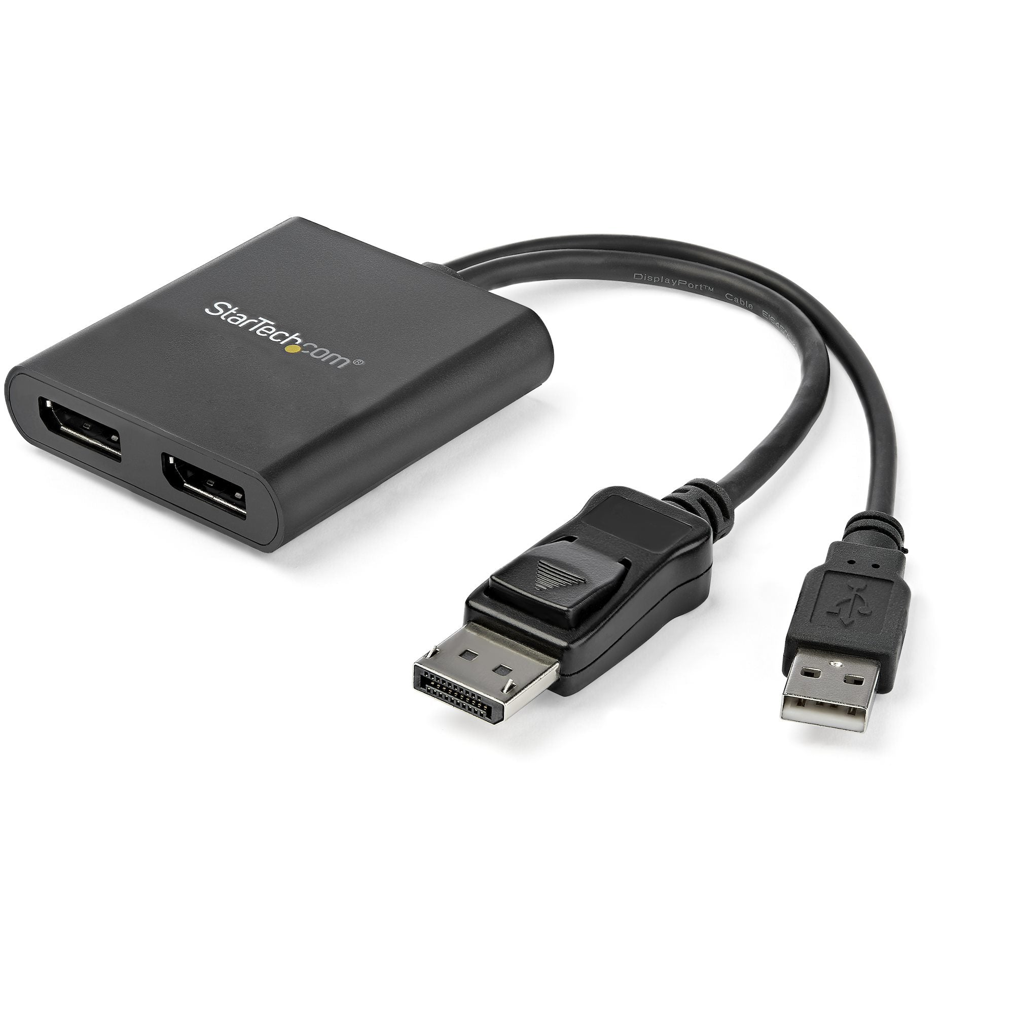 Startech.Com 2-Port Multi Monitor Adapter - Displayport 1.2 Mst Hub - Dual 4K 30Hz Or 1080P - Usb