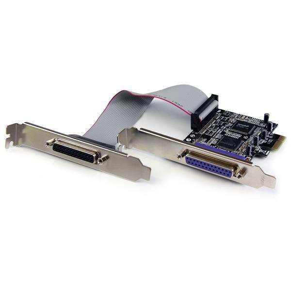 Startech.Com 2 Port Pci Express / Pci-E Parallel Adapter Card  Ieee 1284 With Low Profile Bracket
