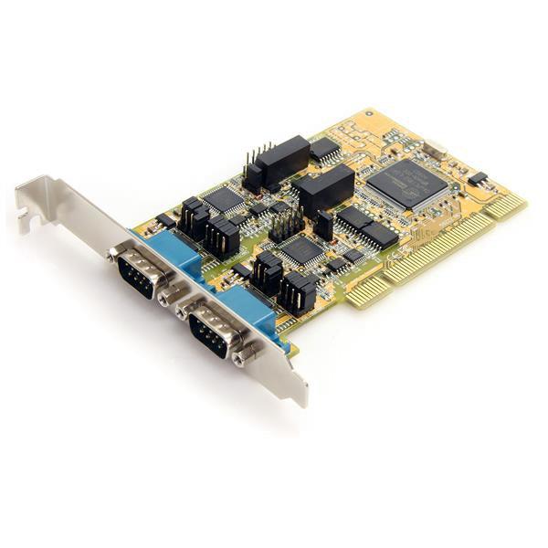 Startech.Com 2 Port Rs232/422/485 Pci Serial Adapter Card W/ Esd Protection