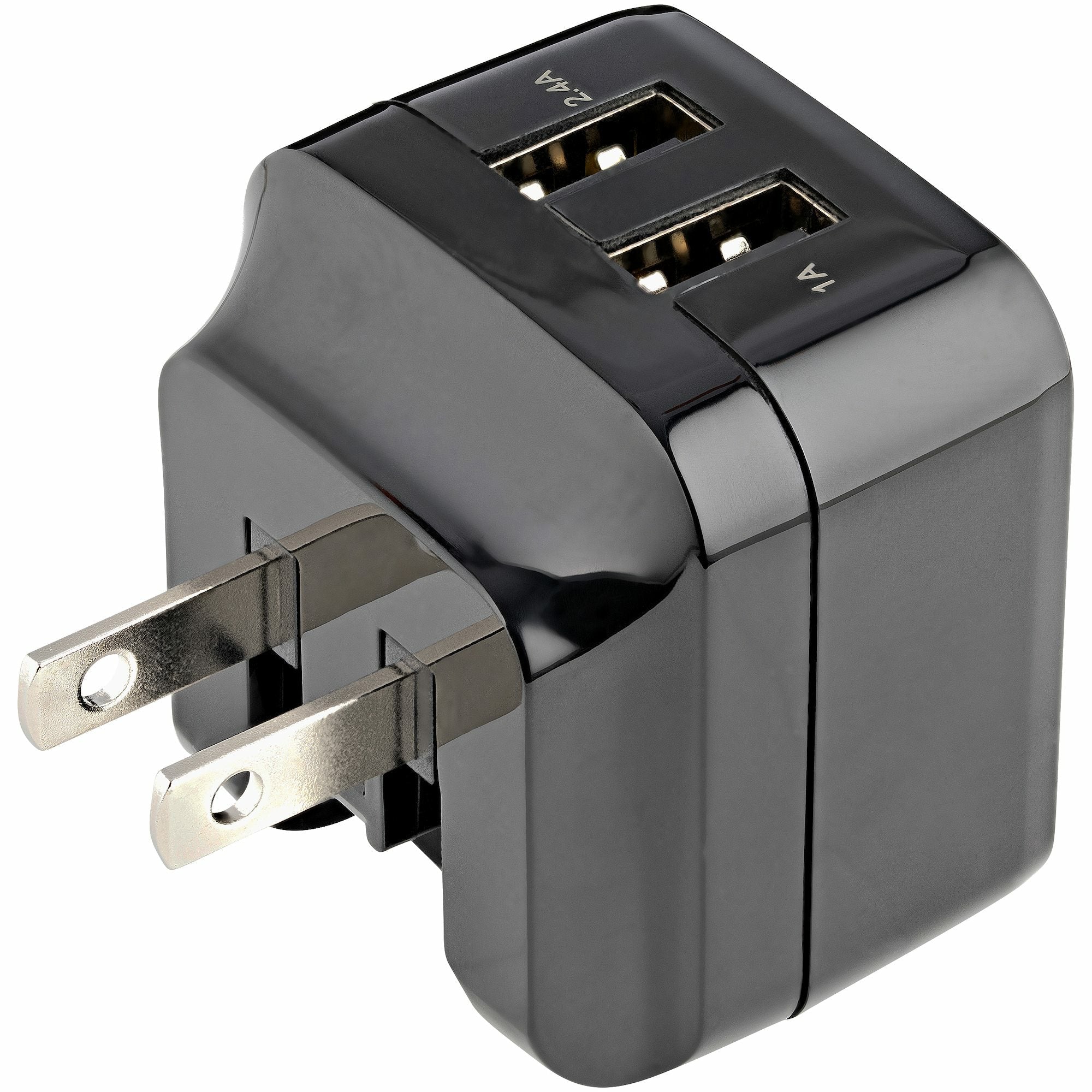 Startech.Com 2 Port Usb Wall Charger - 17W Wall Charger Hub (2.4A & 1A Port) - Dual Port Usb-A Power