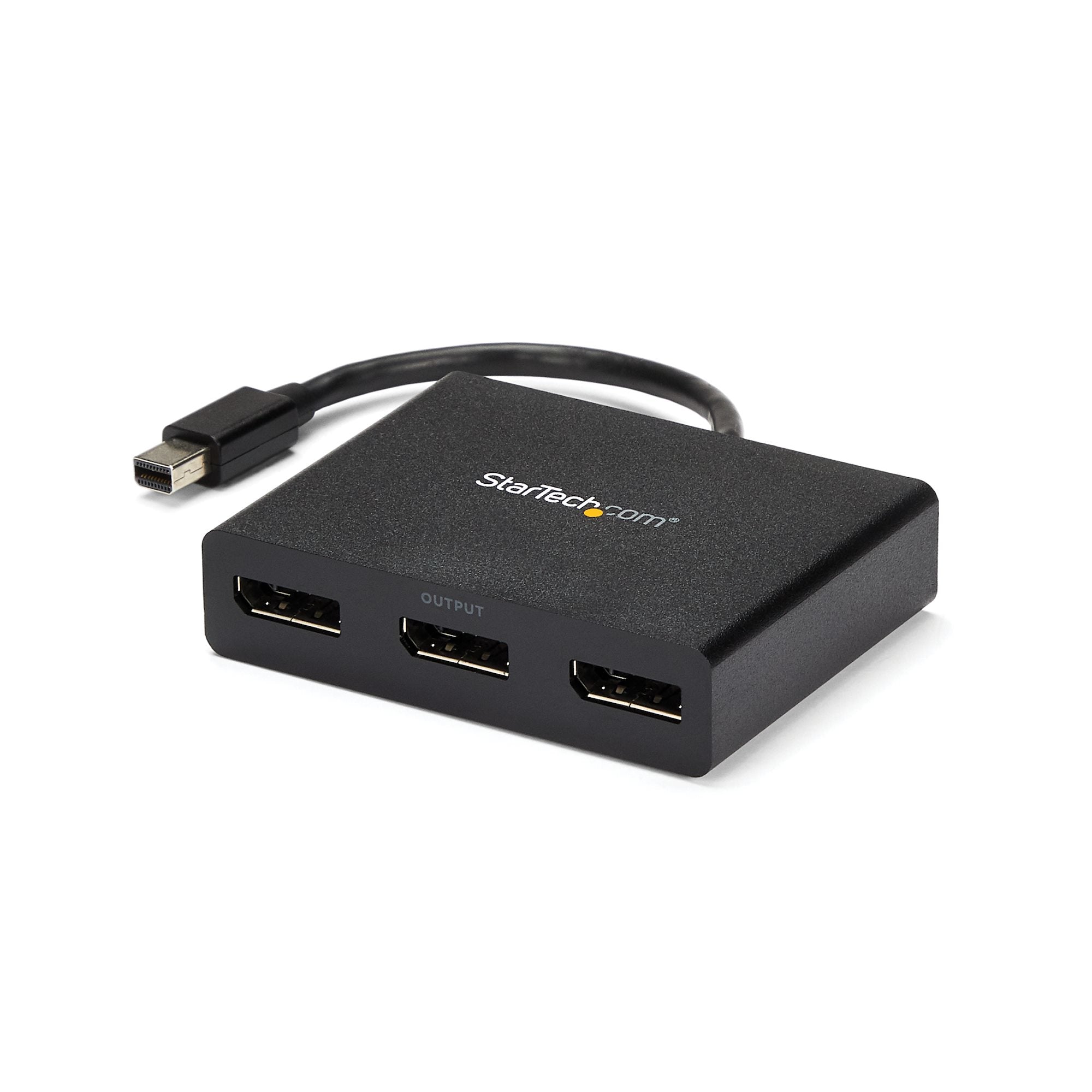 Startech.Com 3-Port Multi Monitor Adapter - Mini Displayport To Displayport Mst Hub, Dual 4K 30Hz