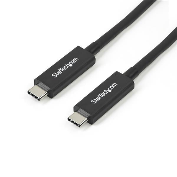 Startech.Com 3 Ft. (1 M) Thunderbolt 3 Cable With 100W Power Delivery - 40Gbps