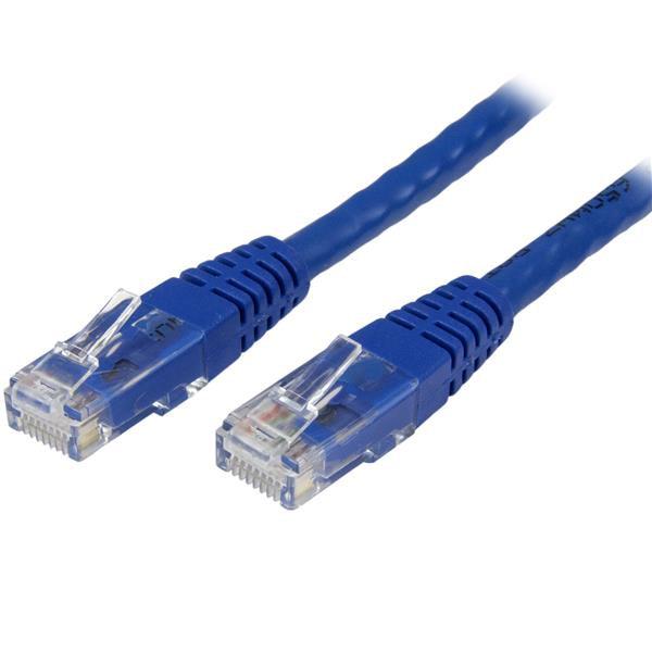 Startech.Com 3 Ft. Cat6 Ethernet Cable - 10 Pack - Etl Verified - Blue Cat6 Patch Cord - Snagless Rj45 Connectors - 24 Awg Copper Wire – Utp Cable