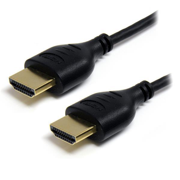 Startech.Com 3Ft Slim Hdmi Cable - 4K High Speed Hdmi Cable With Ethernet - 4K 30Hz Uhd Hdmi Cord