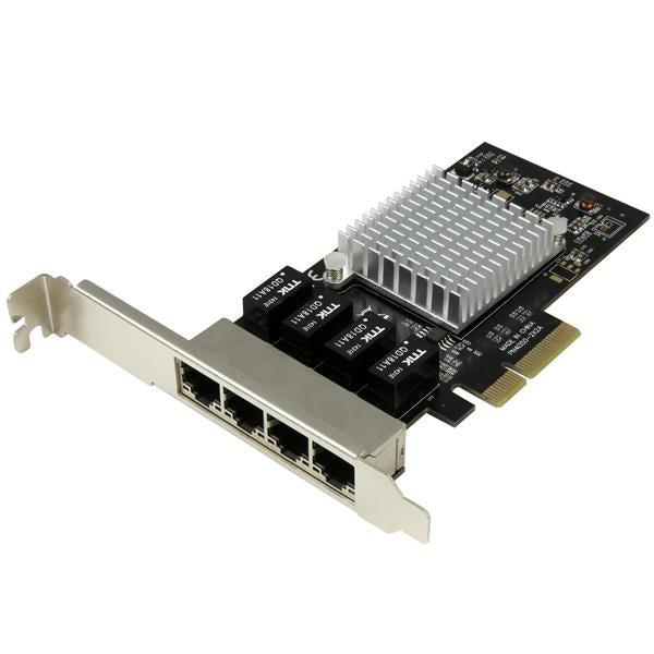 Startech.Com 4-Port Gigabit Ethernet Network Card - Pci Express, Intel I350 Nic