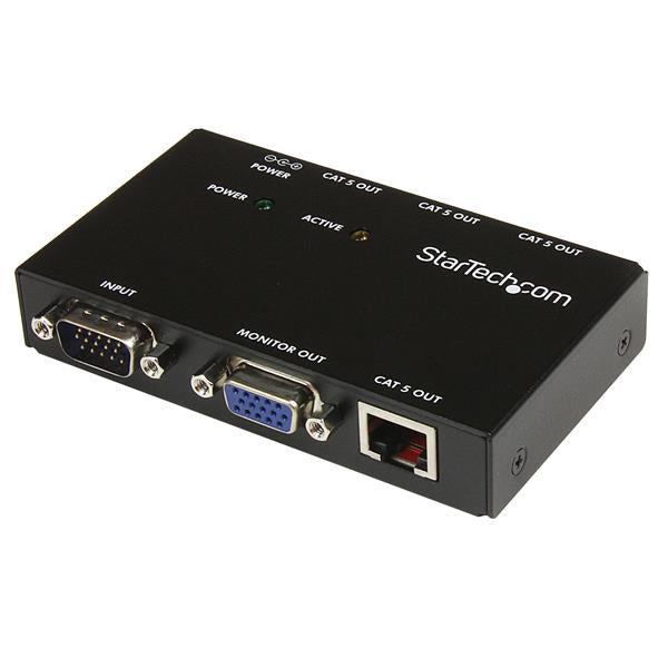 Startech.Com 4 Port Vga Over Cat5 Video Extender - 450Ft (150M)