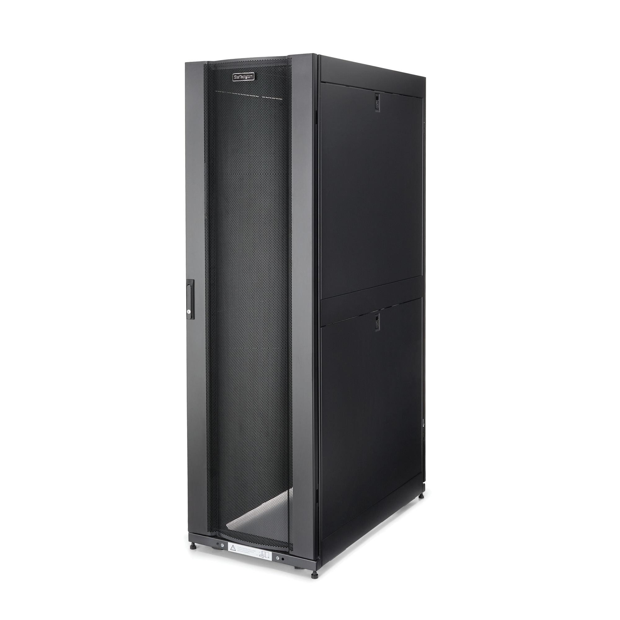 Startech.Com 42U Server Rack Cabinet - 4-Post Adjustable Depth (3" To 35") It Network Equipment Rack