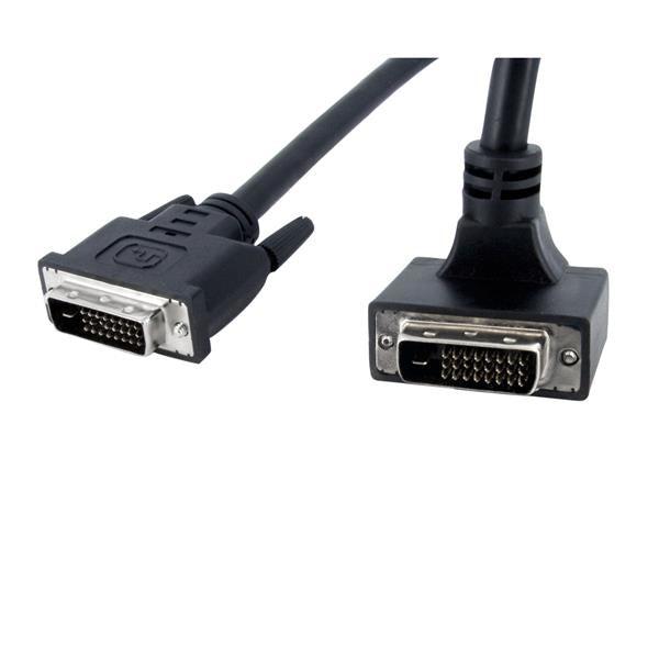 Startech.Com 6 Ft 90&Deg; Down Angled Dual Link Dvi-D Monitor Cable - M/M