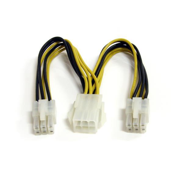 Startech.Com 6In Pci Express Power Splitter Cable