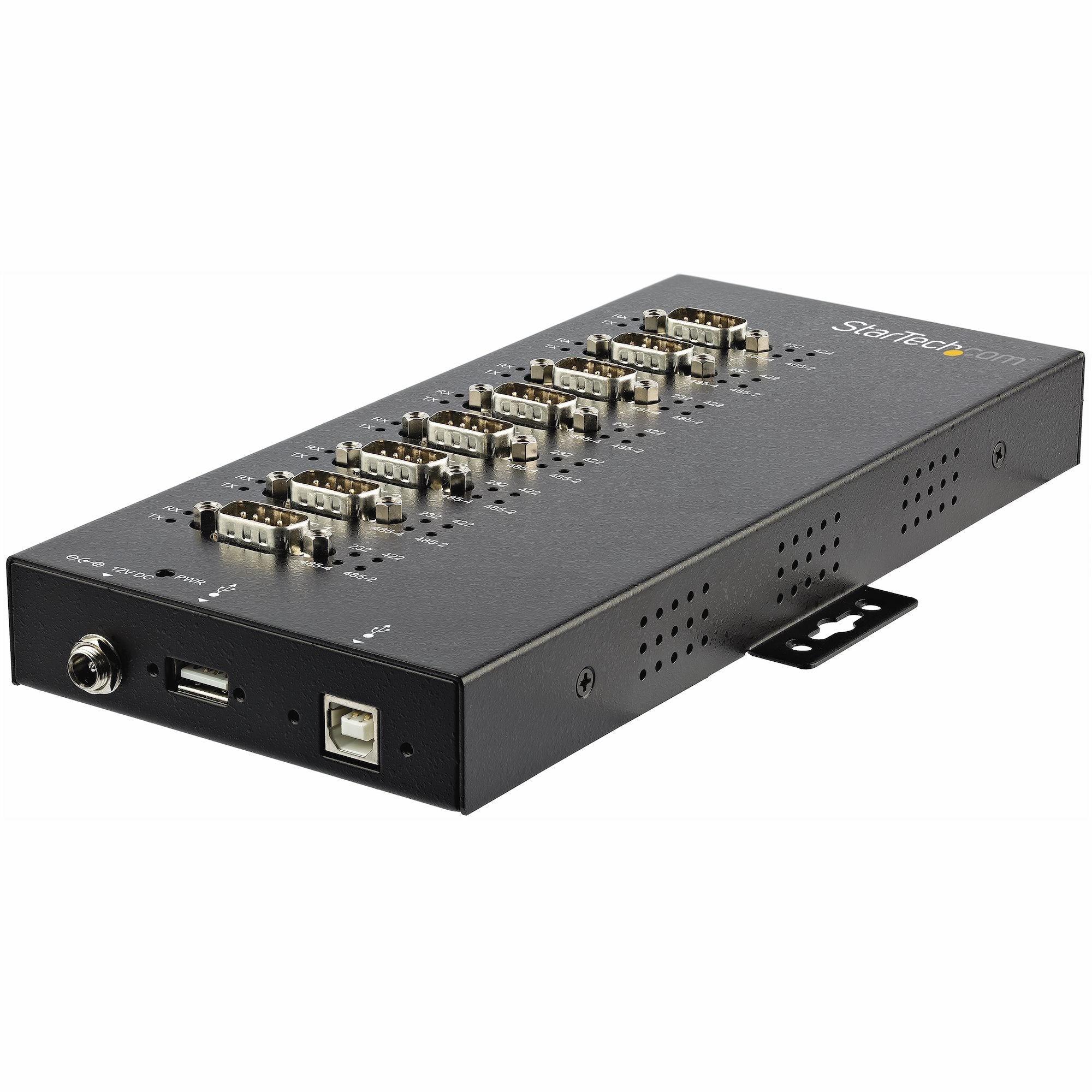 Startech.Com 8 Port Serial Hub Usb To Rs232/Rs485/Rs422 Adapter - Industrial Usb 2.0 To Db9 Serial