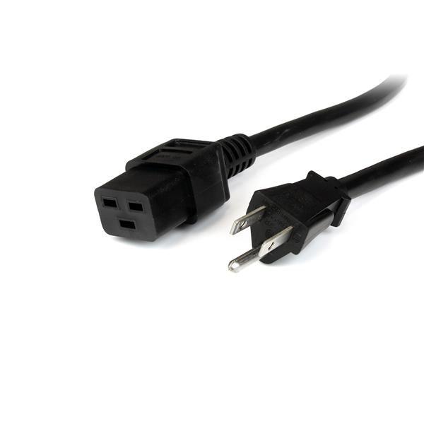 Startech.Com 8 Ft Computer Power Cord - Nema 5-15P To Iec 320 C19