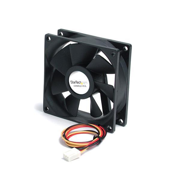 Startech.Com 80X25Mm Ball Bearing Quiet Computer Case Fan W/ Tx3 Connector