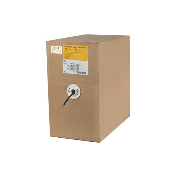 Startech.Com Bulk Cat6 Ethernet Cable - 1000 Ft. - Stranded - Cm-Rated For In-Wall Use - Black