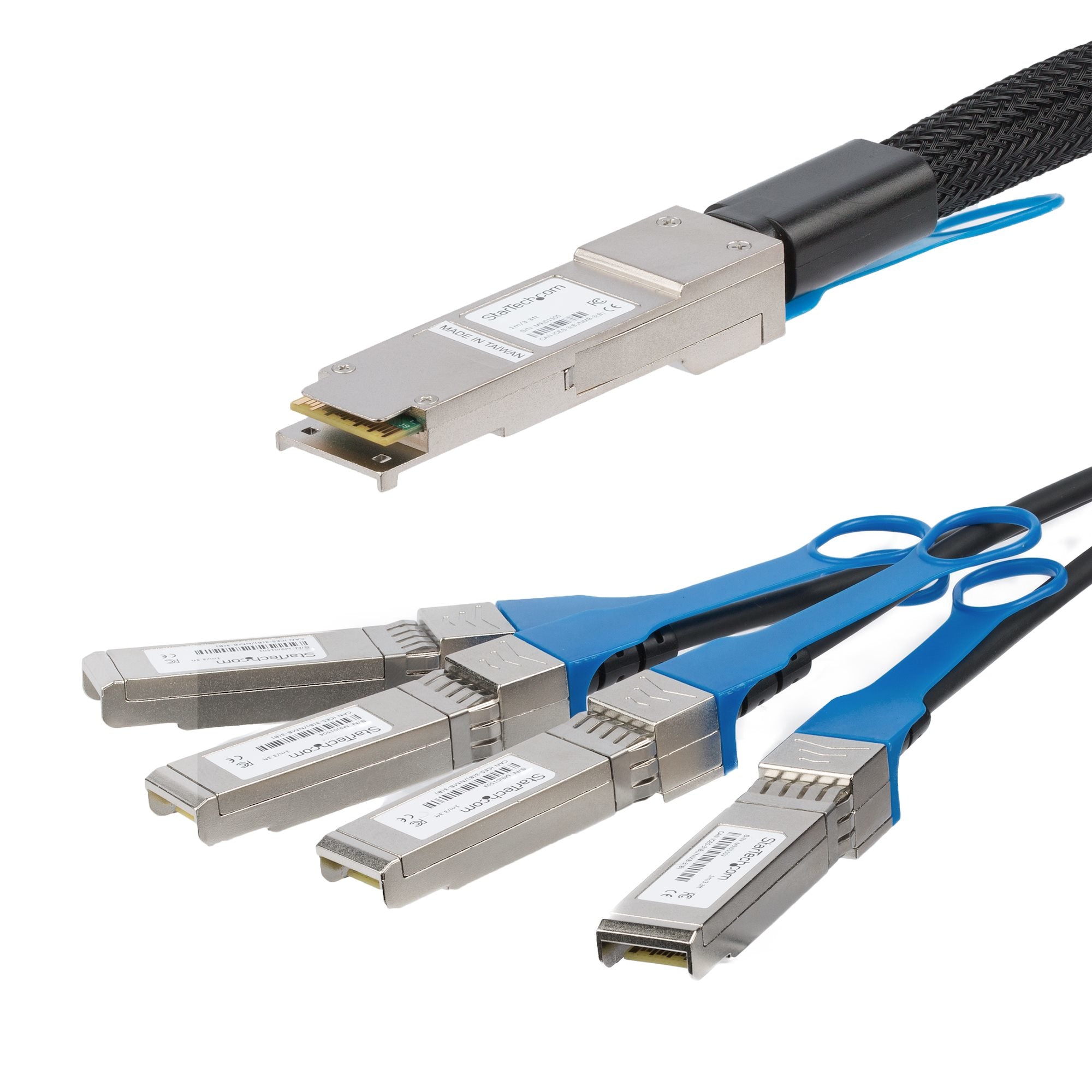 Startech.Com Cisco Qsfp-4Sfp10G-Cu5M Compatible 5M 40G Qsfp+ To 4X Sfp+ Direct Attach Breakout Cable