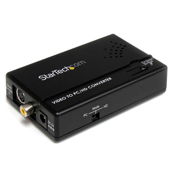 Startech.Com Composite And S-Video To Vga Video Scan Converter