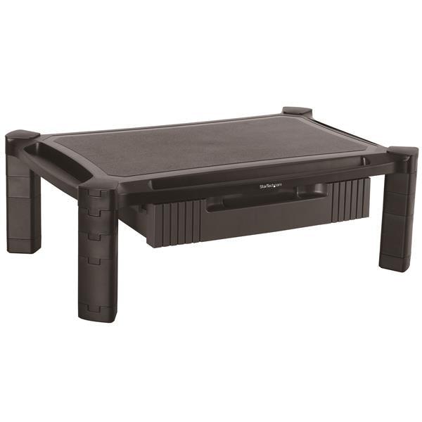 Startech.Com Monitor Riser With Drawer - Height Adjustable - Large