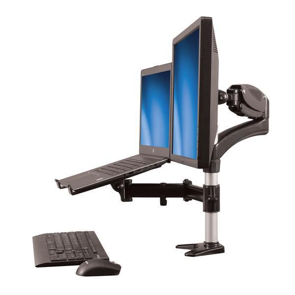 Startech.Com Single-Monitor Arm - Laptop Stand - One-Touch Height Adjustment