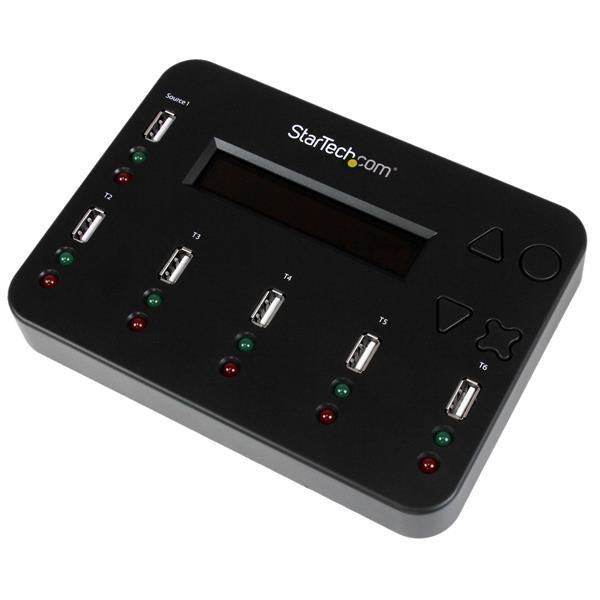 Startech.Com Standalone 1:5 Usb Flash Drive Duplicator And Eraser  Flash Drive Copier
